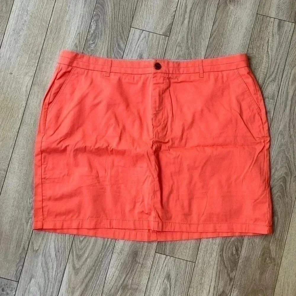 Croft & Borrow Orange skirt size 20W